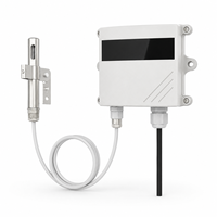 Transmetteur de température et d'humidité haute précision RS485 Modbus 4-20mA 0-10V, capteur d'humidité pour conduit, pour centre de données CDU TH800