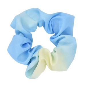 Coletero de tela con efecto tie-dye estilo francés para mujer, accesorio para el cabello hecho a mano para uso diario. - Product Image 5