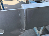 Komponen Balok Las Struktural Baja Tahan Karat Berkualitas Tinggi yang Diproses CNC untuk Mesin Konstruksi OEM Kustom