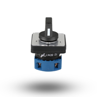 Commutateur rotatif universel CanTak LW26-25 1-0-2 1p avec certificat CE, interrupteur de changement de tension