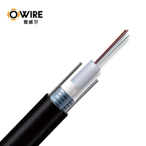 Cable de <span class=keywords><strong>Fibra</strong></span> Óptica Blindado GYXTW 12/24 Hilos 250um con <span class=keywords><strong>Buffer</strong></span> Ajustado G.652D Monomodo para Exterior con Cinta de Acero PSP/APL 1km Usado en FTTH FTTX - Product Image 3