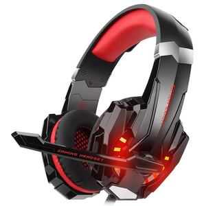 Casque Gamer KOTION G9000 avec Micro et Éclairage LED Rouge - Product Image 1