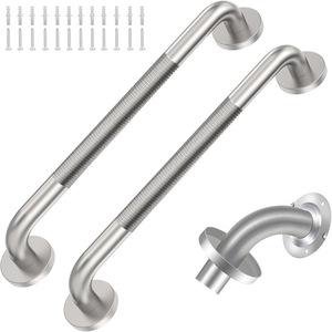 Barra de Agarre de Acero Inoxidable Steel Clean de 30-60 cm con Acabado Cepillado para Seguridad y Accesibilidad en el Baño - Product Image 5