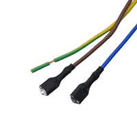 Cable de Alimentación Estándar Brasileño de 3 Pines C13 NBR 14136 H05VV-F 3G0.75mm2 para Monitor de Computadora, TV, Impresora, Electrodomésticos, Cable de Repuesto OEM