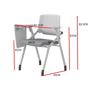 In magazzino centro di formazione <span class=keywords><strong>sedie</strong></span> sala riunioni <span class=keywords><strong>sedie</strong></span> da ufficio pieghevole con ruota e blocco note - Product Image 5