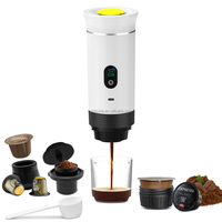 Nouvelle Cafetière Espresso Portable de Haute Qualité à Chauffage Rapide pour Voyage et Utilisation en Extérieur avec Étui de Transport