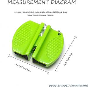 באיכות גבוהה מיני פלדה <span class=keywords><strong>whetstone</strong></span> קטן דו צדדי שחיקה להב מחדד 3 הבמה <span class=keywords><strong>whetstone</strong></span> לשימוש ביתי - Product Image 6