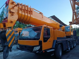Grue sur camion XCT100 QY100 d'occasion, flèche télescopique à cinq sections, grue mobile sur roues de 100 tonnes, moteur - Product Image 5