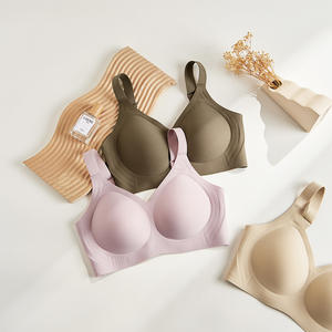 บราไร้โครงสำหรับสาวอวบ บราเจลลี่คุณภาพสูง บราแบบดันทรงนุ่มสบายไร้ตะเข็บ ชุดชั้นในไร้รอยต่อสำหรับผู้หญิง - Product Image 3