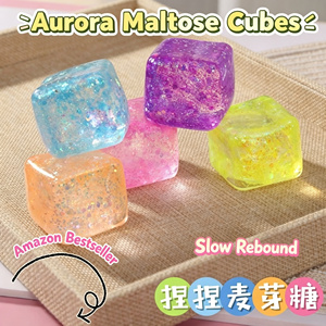 Nuevo y Popular Cubo Blandito de Maltosa, Juguetes Sensoriales Antiestrés para Niños - Product Image 1