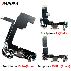 Venta al por mayor puerto de cargador USB para Iphone 15 Pro Max / 15 Plus conector de carga cables flexibles de teléfono móvil usado <span class=keywords><strong>Apple</strong></span> para iPhone - Product Image 5