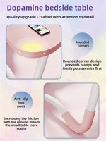 Bureau pliable multi-usage pour dortoirs d'étudiants, chambres à coucher, ordinateur de chevet, espace d'écriture pour enfants, support pour ordinateur portable sur baie vitrée, salle à manger