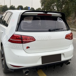 Rear Trunk Spoiler Wing Car Rear Spoiler Roof Wing Trunk Spoiler For <strong>Volkswagen</strong> Golf 2014-2020 Body Kit Car Accessories - Product Image 2