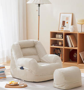 Fauteuil inclinable canapé lounge canapés pouf paresseux simples canapé sans cadre dans un emballage sous vide - Product Image 5