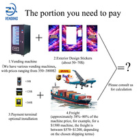 Distributeur automatique de snacks et de boissons personnalisable avec SDK, écran LED, surveillance à distance, petite taille, options de paiement par pièces/espèces
