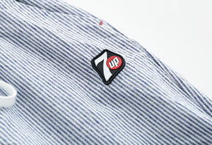 Compre Directamente del Fabricante en China, Pantalones Cortos de Playa de Algodón a Rayas para Niños, Pantalones de Cinco Puntos de AliExpress - Product Image 6