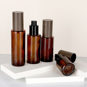 Logotipo personalizado 60ml 80ml 100mL 130Ml botella de loción en aerosol tarro de loción de vidrio de lujo embalaje cosmético - Product Image 2