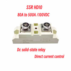 รีเลย์โซลิดสเตท SSR-HD10 DC 80A 100A 120A 150A 200A 300A 400A 500A 100V DC ควบคุม SSR-HD10300D SSR-HD1080D SSR-HD10100D - Product Image 2