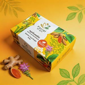 Jabón Facial Aclarante de Cúrcuma de Kermin, con Tecnología de Encapsulación para Mantener la Potencia de los Ingredientes Activos para la Piel - Product Image 4