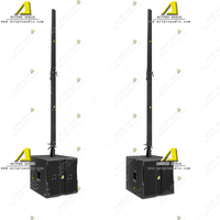 Enceinte colonne active professionnelle KA162, petite enceinte colonne line array, avec DSP intégré
