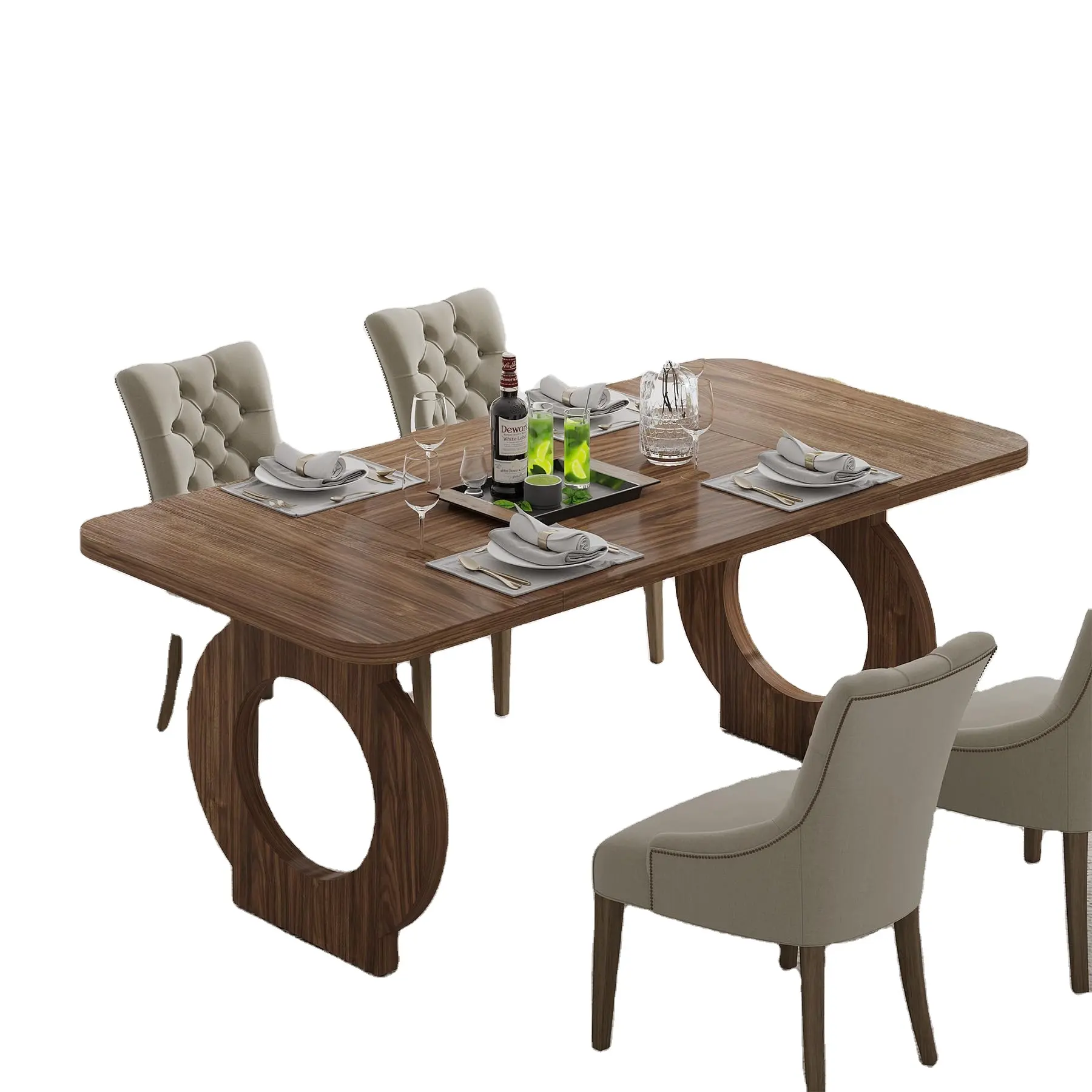 Wholesale Of New Materials Other Dining Room Furniture Dining Table Set 4 Chairs