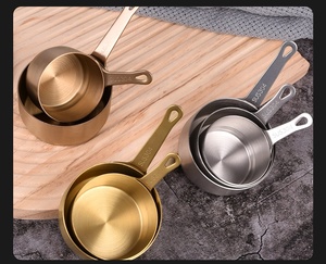 Bol <span class=keywords><strong>de</strong></span> cuisine coréen en acier inoxydable 304, tasse d'assaisonnement <span class=keywords><strong>de</strong></span> qualité alimentaire, bol en métal, Pot chaud, plat à Sauce, tasse à Steak avec poignée - Product Image 4