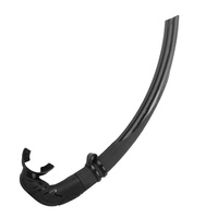 Tuba de plongée semi-humide flexible et rigide en TPU, embout buccal en silicone souple pour la pêche sous-marine, certifié CE, ZMZ DIVE S21 personnalisable