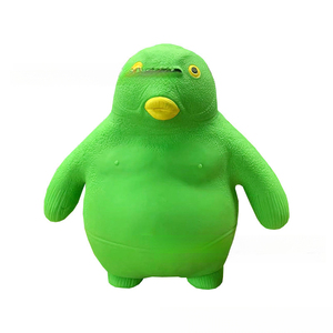 Juguete antiestrés de pez verde con cabeza divertida, gadget de descompresión, mismo estilo que el de gestión de la ira, venta al por mayor - Product Image 5