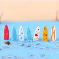 Planche de surf Style méditerranéen Micro paysage résine artisanat petits ornements accessoires de plage