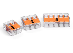 100% orijinal marka yeni WAGOs 221-615 kompakt <span class=keywords><strong>2</strong></span> yönlü ekleme konektörü yeniden kullanılabilir elektrik teli kablo klemensleri - Product Image 3