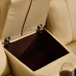 Ensemble de canapés inclinables électriques multifonctionnels de luxe en cuir italien sur mesure avec structure en bois extensible pour <span class=keywords><strong>home</strong></span> cinéma et salon - Product Image 5