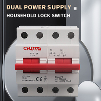 Interrupteur rotatif à contact argenté 125A, boîtier en cuivre, 2P AC400V 50Hz IP20, utilisation industrielle et domestique, série LONGTAI SF7-125
