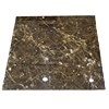 Foshan Carreaux de porcelaine brillants 60x60 Carrelages de sol et de mur en céramique Carrelage de porcelaine or noir salle de bain