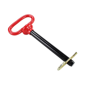 Goupille de remorquage en alliage de zinc forgé sur mesure, tête rouge, pour tondeuse à gazon, machines agricoles, connexion de camping-car et équipement de fitness - Product Image 2