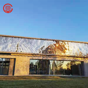Revestimiento de pared <span class=keywords><strong>Exterior</strong></span>, proyecto de decoración de aislamiento, cortina acanalada por viento intermitente, Panel de pared <span class=keywords><strong>Exterior</strong></span> - Product Image 4