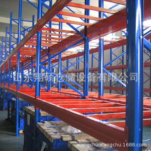 Rayonnage à poutres Shosho, capacité 1200 kg, acier laminé à froid, revêtement en poudre électrostatique bleu HL-07011 - Product Image 2