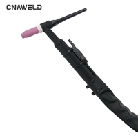 Torche de soudage TIG refroidie à l'eau CNAWELD WP-18 avec connecteur rapide, cycle de service à 100 %, plaqué cuivre