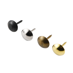 Clavos Decorativos de 11x16mm, Bronce Antiguo, Plata, Negro, Dorado, Cabeza Redonda, Clavos para Tapicería y Puertas, Punta Afilada, Uso en Interiores - Product Image 5