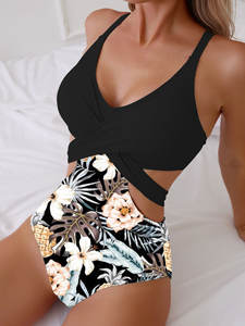Traje de Baño de Una Pieza para Mujer, Estampado, de Alta Calidad, Superventas 2026, Sexy, Personalizado, Transpirable, con Espalda Descubierta, para Playa de Verano - Product Image 6