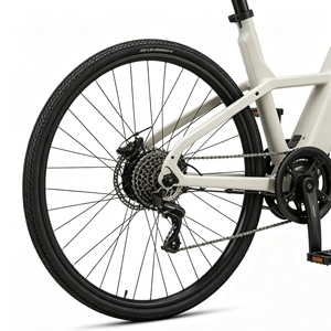 Bicicleta Eléctrica Modelo M6 48V 700Cx32C Urbana para Desplazamientos Diarios, Motor Trasero de 250W, 7 Velocidades, Cuadro de Acero, Batería de Litio Integrada, Pedal - Product Image 6