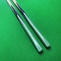 Queue de billard professionnelle en ébène et cocobolo de haute qualité, 9 mm, personnalisée, monobloc