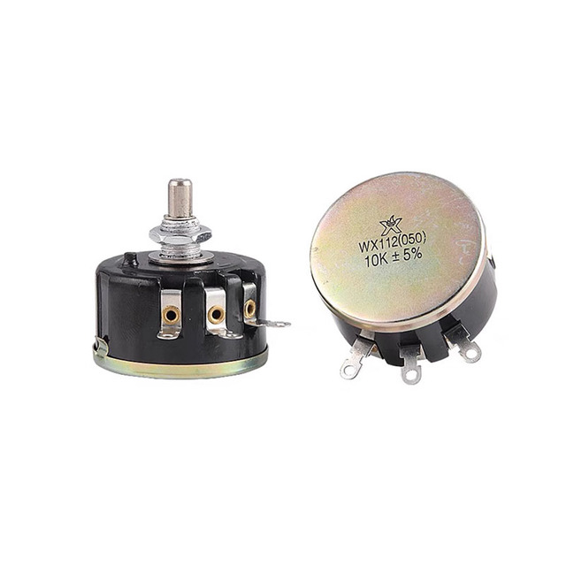 WX112 WX050 Power 5W Single-Turn Wirewound Potentiometers 1K 2K2 4K7 10K 47K Adjustable Resistors