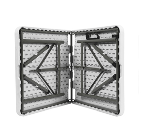 <span class=keywords><strong>Table</strong></span> pliante rectangulaire en plastique <span class=keywords><strong>de</strong></span> haute qualité pour <span class=keywords><strong>camping</strong></span> extérieur quatre personnes, vente en gros usine, populaire et rétractable - Product Image 4