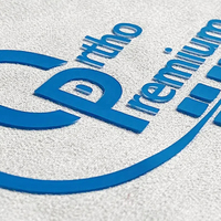 Impression par transfert de presse à chaud autocollant 3d épaisseur de silicone pas d'étiquettes de fond fabricant 3d fer sur les patchs