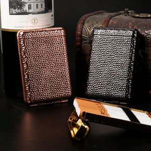 Portasigarette Portatile Futeng Nuovo Arrivo con Tre Aperture Ispirato al Cratero di Meteorite Capacità 14 Sigarette - Product Image 5