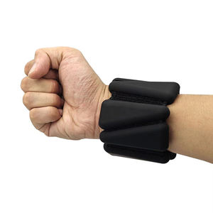 Pesas de Tobillo y Muñeca Ajustables de Silicona y Acero Inoxidable con Velcro, Duraderas, Modernas, con Logotipo Personalizado, 4LB-Pair, Unisex - Product Image 3