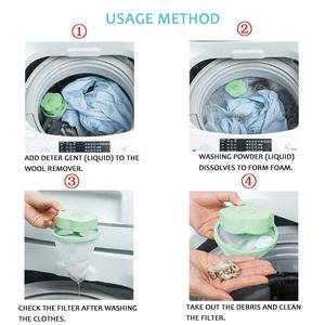 Dog Cat Pet Fur Remover Hair Catcher lavatrice riutilizzabile Floating Lint Mesh Bag rondella portatile Lint Catcher - Product Image 6