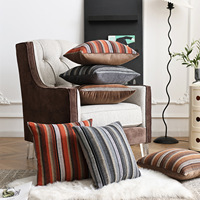 Amity Luxury Home Jacquard Housses de coussin Coussin carré en polyester personnalisable pour hôtel Utilisation décorative