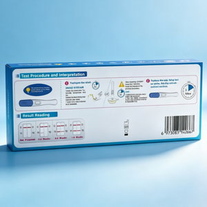 Prueba de <span class=keywords><strong>Embarazo</strong></span> HCG con <span class=keywords><strong>Indicador</strong></span> Visual de <span class=keywords><strong>Semanas</strong></span>, Alta Precisión, Detección Temprana, Prueba de Orina de un Solo Paso para Uso Doméstico, Resultado Rápido - Product Image 3