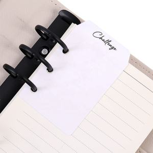 Hongbo il più venduto A5/A6/A7 raccoglitori Budget cruscotto per segnalibri a foglia di mosca con 3 fori di 12 testi diversi disponibili - Product Image 1